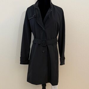 Women’s Cinzia Rocca Black Belted Trench Coat